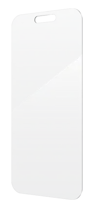 Front. ZAGG - ZAGG Invisible Shield Glass Anti-Glare Screen Protector - iphone15 & iphone 15 Pro - Clear.