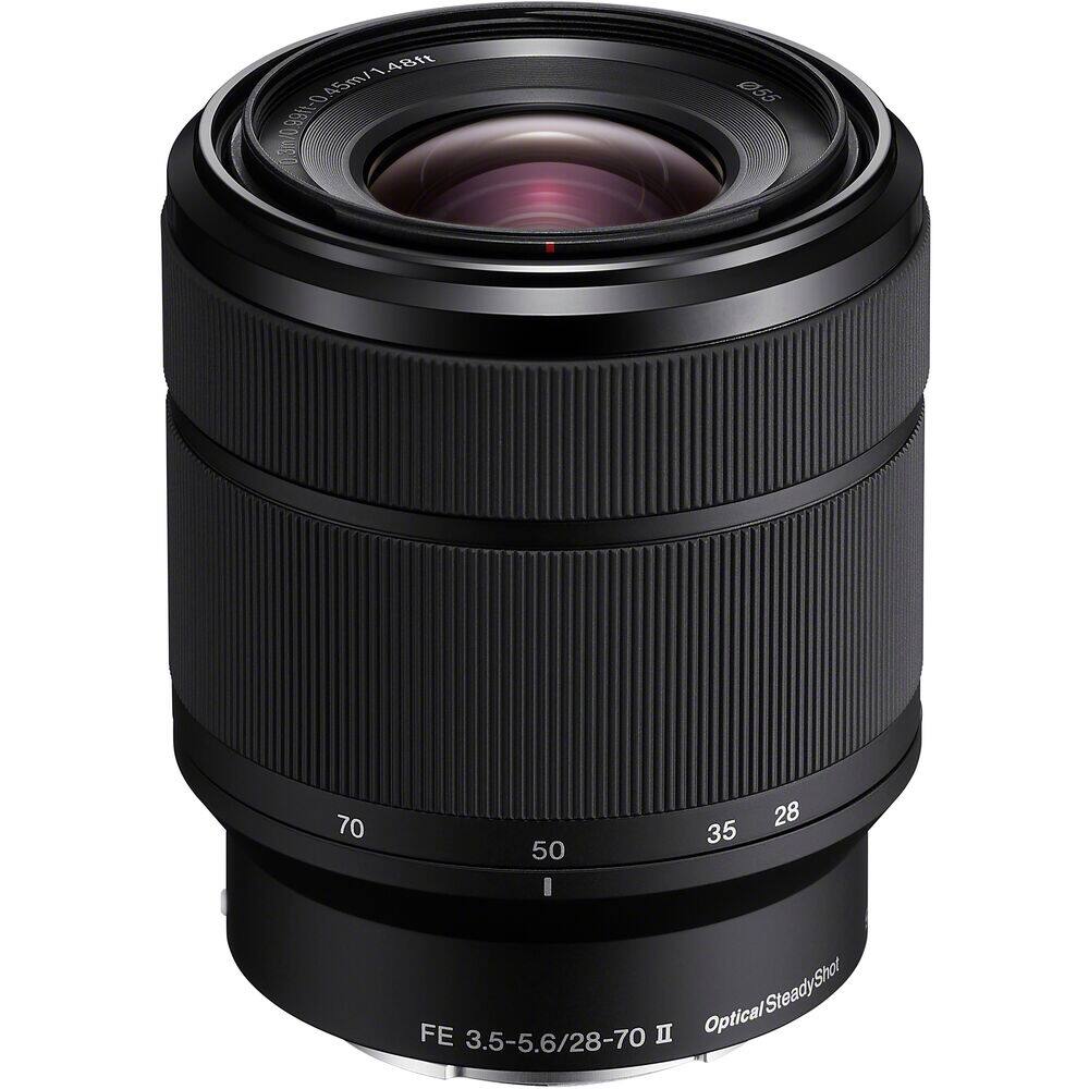 Sure, here is the corrected text:

ASm/1.481t 4BI COSMO4SIITABI 045m 45m/1 O 030/0.886(-o 455 70 50 35 28 Shot Optical SteadyShot Steady FE II Optical 3.5-5.6/28-70

The text on the image reads:

- FE 3.5-5.6/28-70 II
- Optical SteadyShot