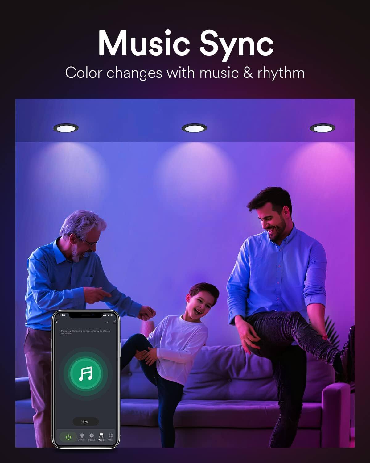 Music Sync  
Color changes with music & rhythm