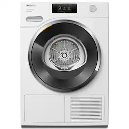 Miele - TXR960WP 24" 4.03 cu ft Electric Heat Pump Dryer - Lotus White
