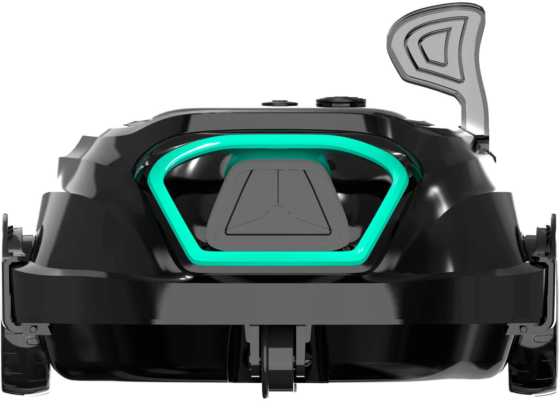 Alt View 13. Wybot - A1 Cordless Robotic Pool Cleaner for In-Ground Pools up to 1076sq.ft, Pool Vacuum with Infrared Sensors - Black.
