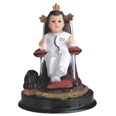 Front. FC Design - FC Design 5"H Child Doctor on Chair Baby Jesus Nino Doctor Nino Kid Holy Figurine Statue Desk Tabletop Home Decor Gift - Multi-Color.
