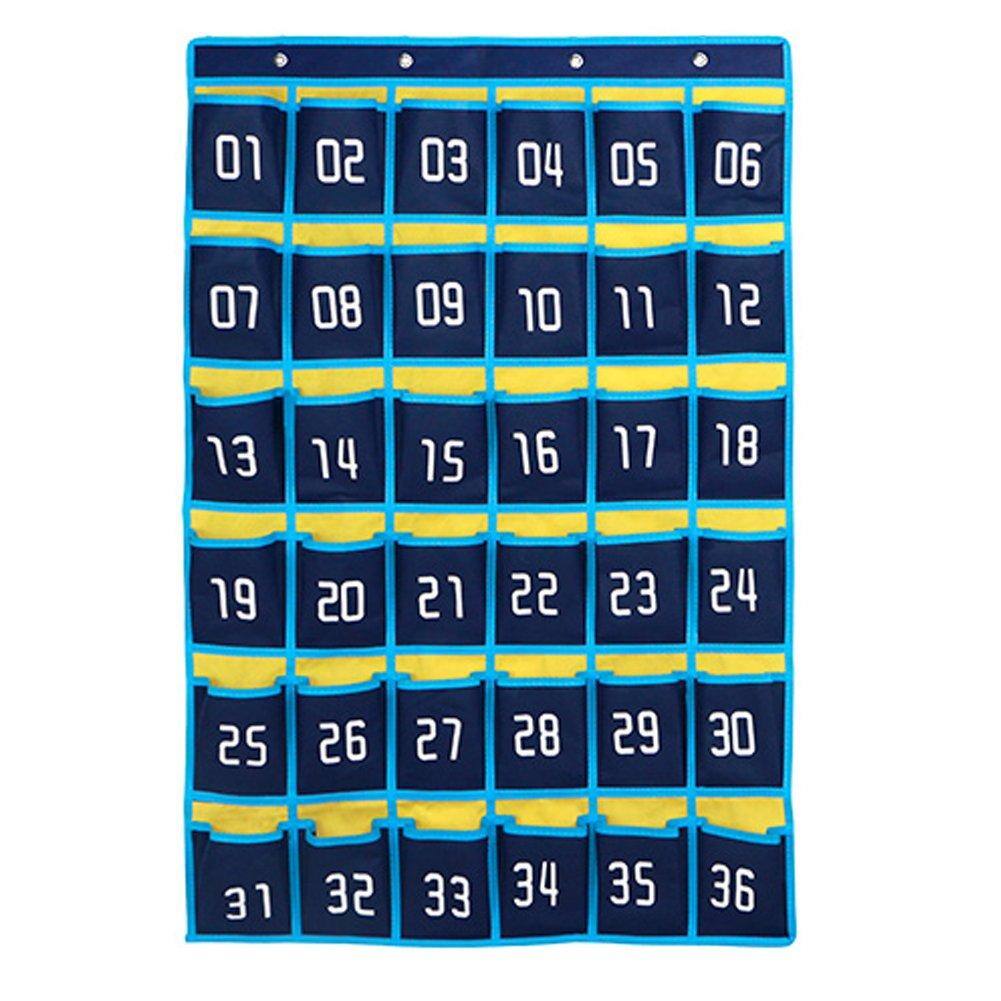 36 Pockets Blue