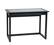 Angle. OSP Home Furnishings - Tool Less Meridian Computer Desk - Black / Clear Glass.