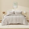 Bestier - Queen Comforter Set for Kids and Teens – 3 Pcs All-Season Bedding with Skin-Friendly Lightweight Quilt & 2 Pillowcases - Cofe