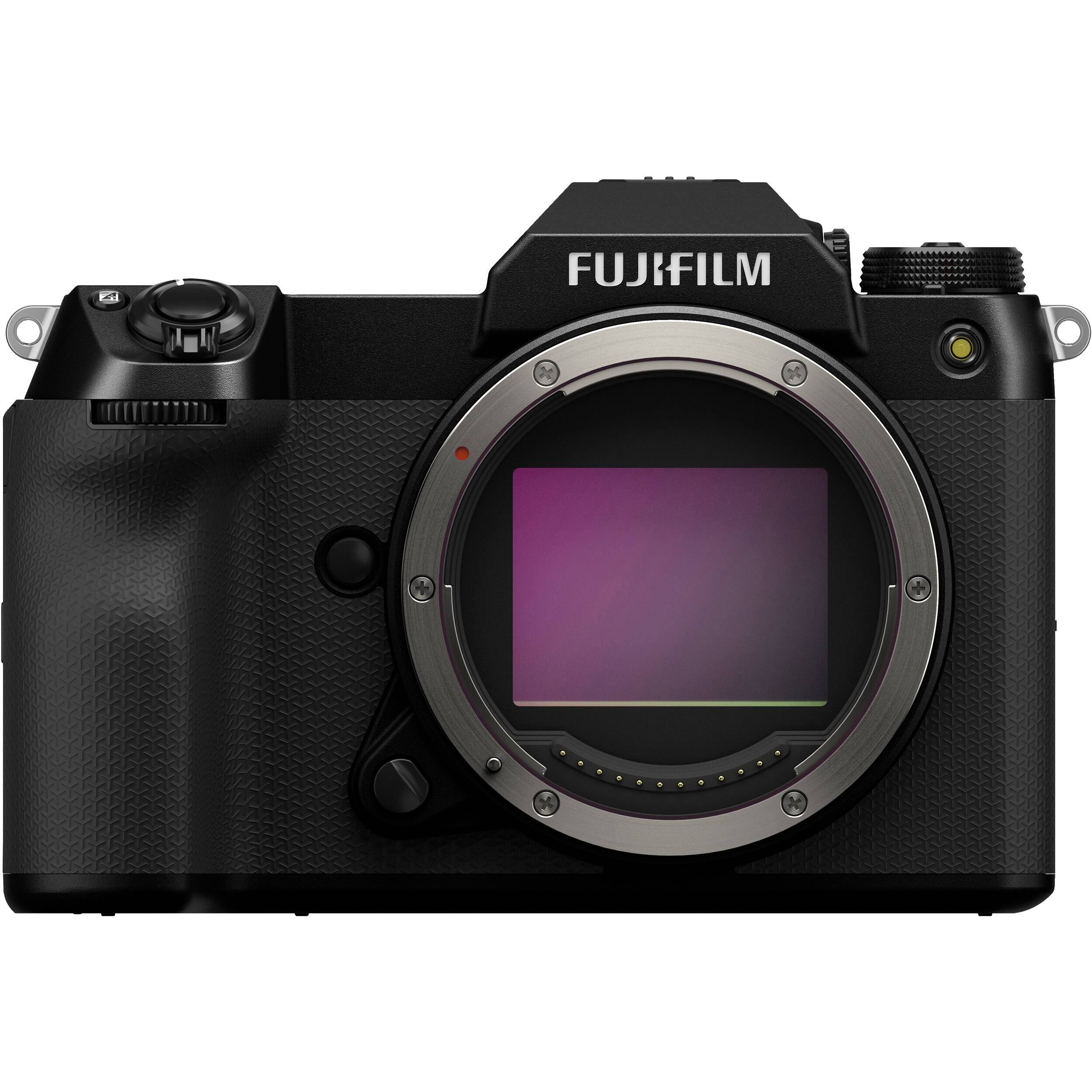 Alt View 1. Fujifilm - Fujifilm GFX100S II Mirrorless Medium Format Camera + GF 110mm f/2 R LM WR Lens - Black.