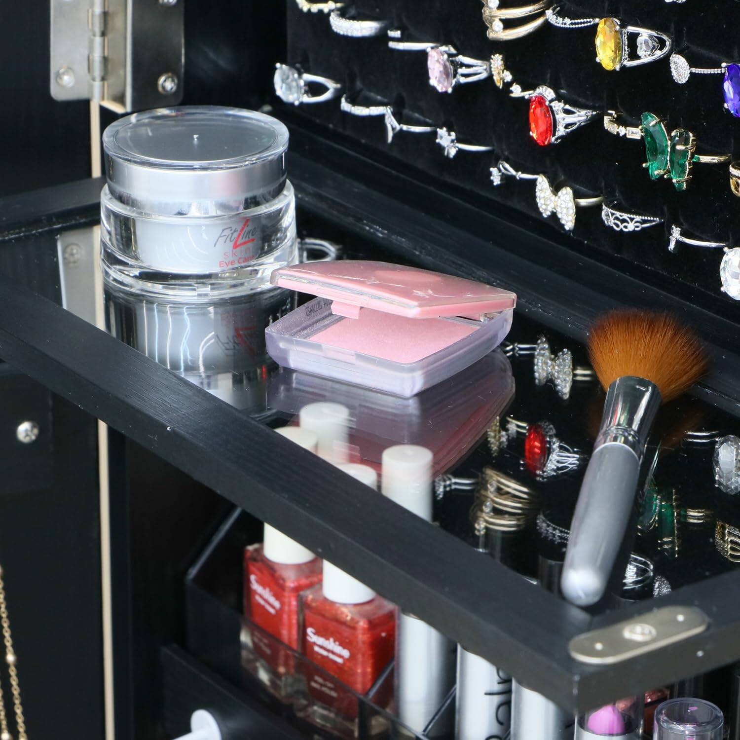 Sure, here is the corrected and grouped text from the image:

- Airline
- Eve Cosmetics
- Eve Cosmetics
- Sandin
- Sandin