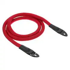 Front. Unique Bargains - Camera Strap, Nylon Climbing Rope Neck Strap Digital Camera Shoulder Belt for Nikon Monocular - Red.