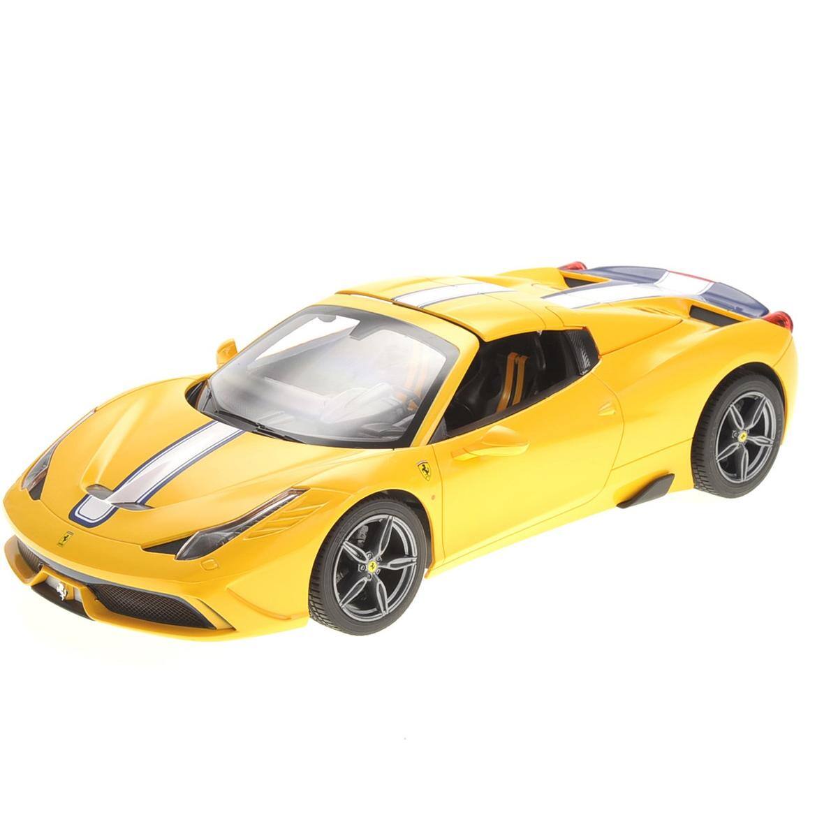 Front. JuzToys - Remote Control Car, 1:14 RC Car Ferrari 458 Speciale A (Yellow) - Yellow.