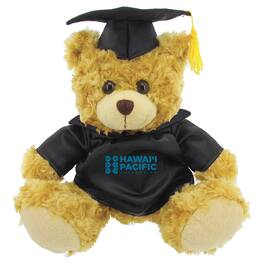 Jardine - Hawaii Pacific Sharks Graduation Bear Plush - Oatmeal