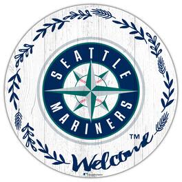 Fan Creations - Seattle Mariners 12" Welcome Circle Sign - Multicolor