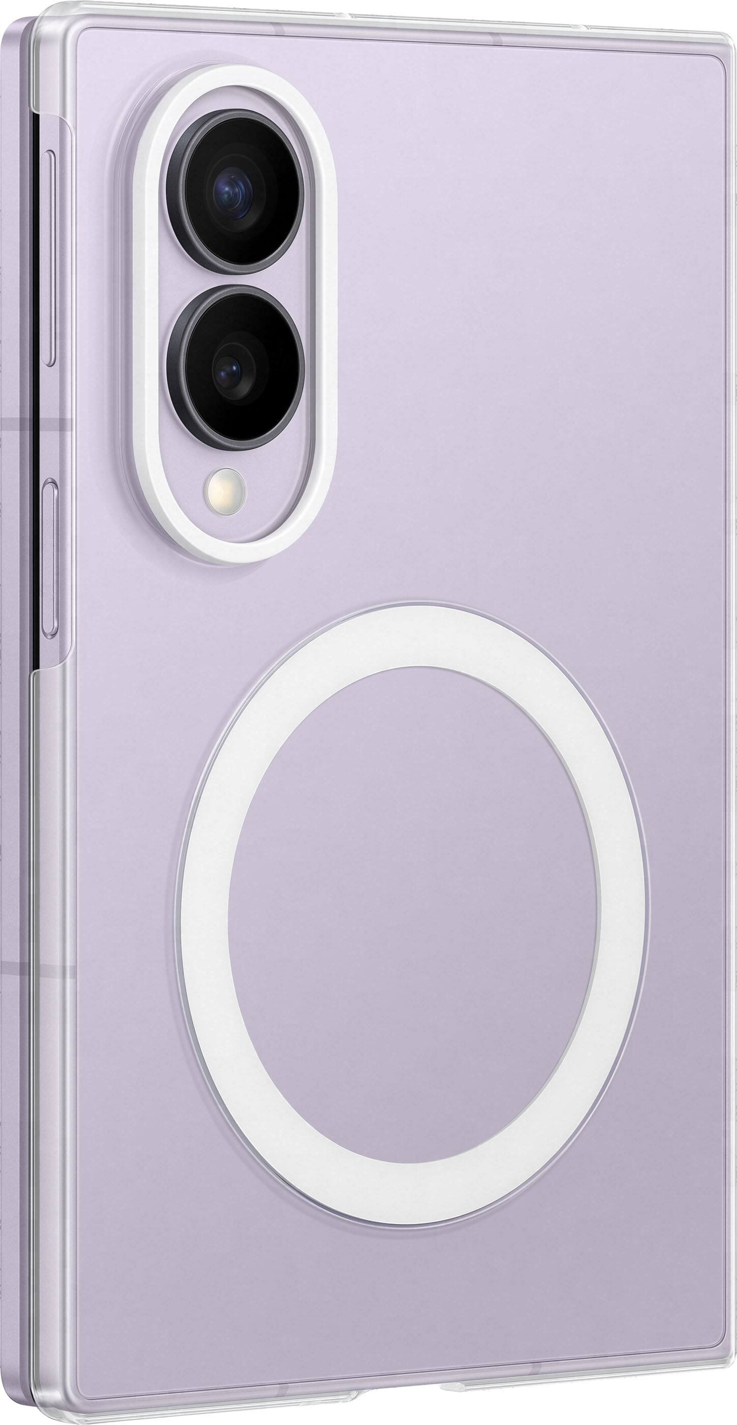 Alt View 2. Samsung - Galaxy Z Fold8 Clear Magnet Case - Transparent.