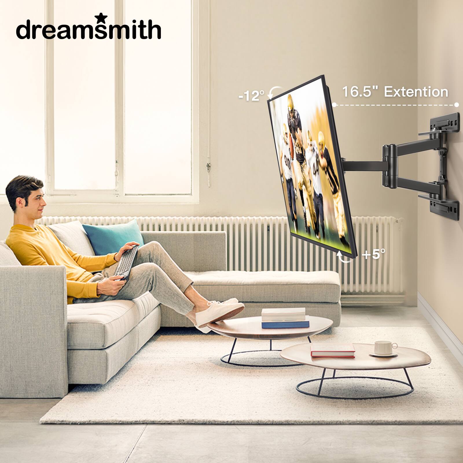dreamsmith -12° 16.5" Extension +5°
