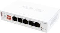 ASUS - QG-U1050 5-Port 2.5G Unmanaged Ethernet Switch - White - Front_Zoom