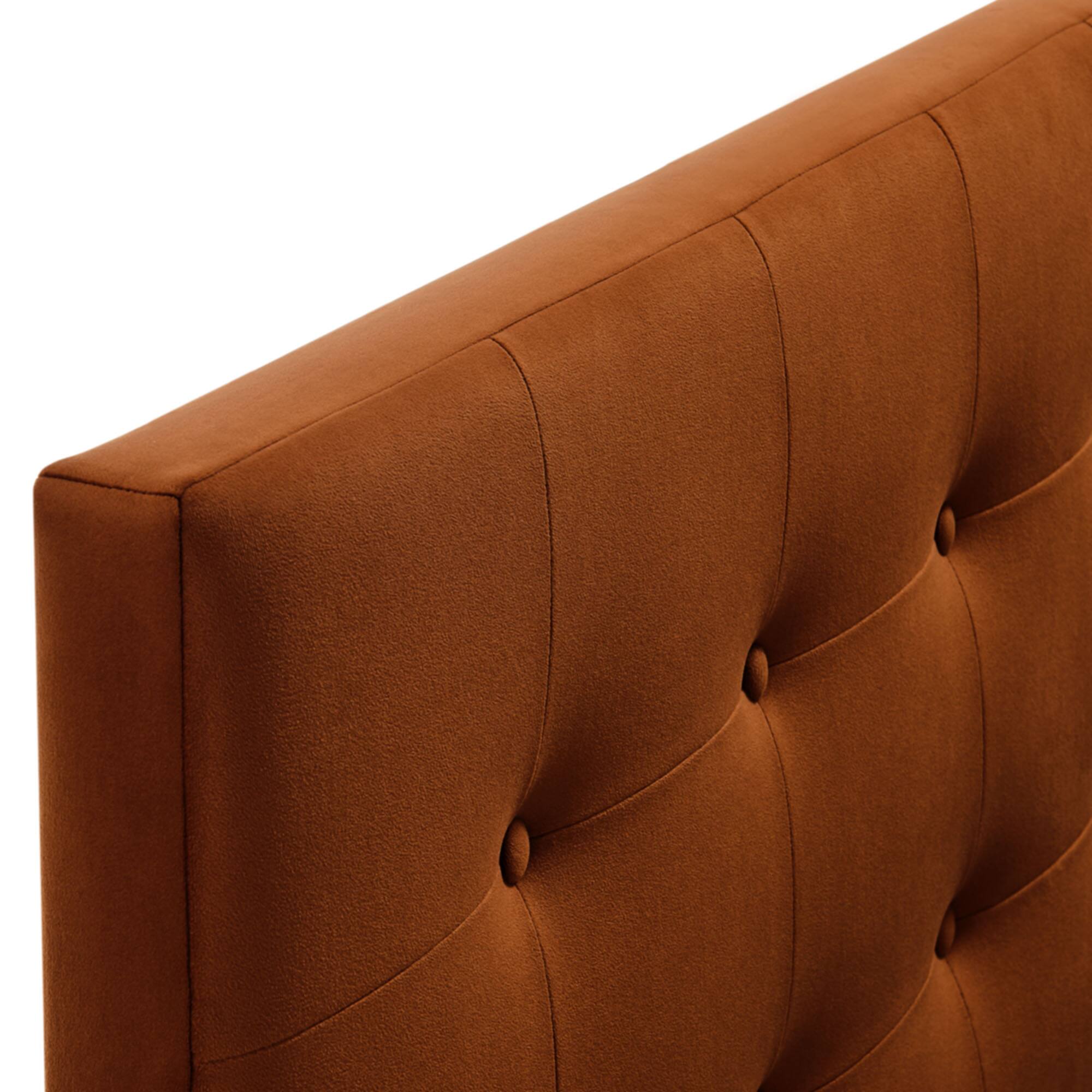 Alt View 4. Modway - Emily Stain-Resistant Performance Velvet King Size Headboard - Rust.