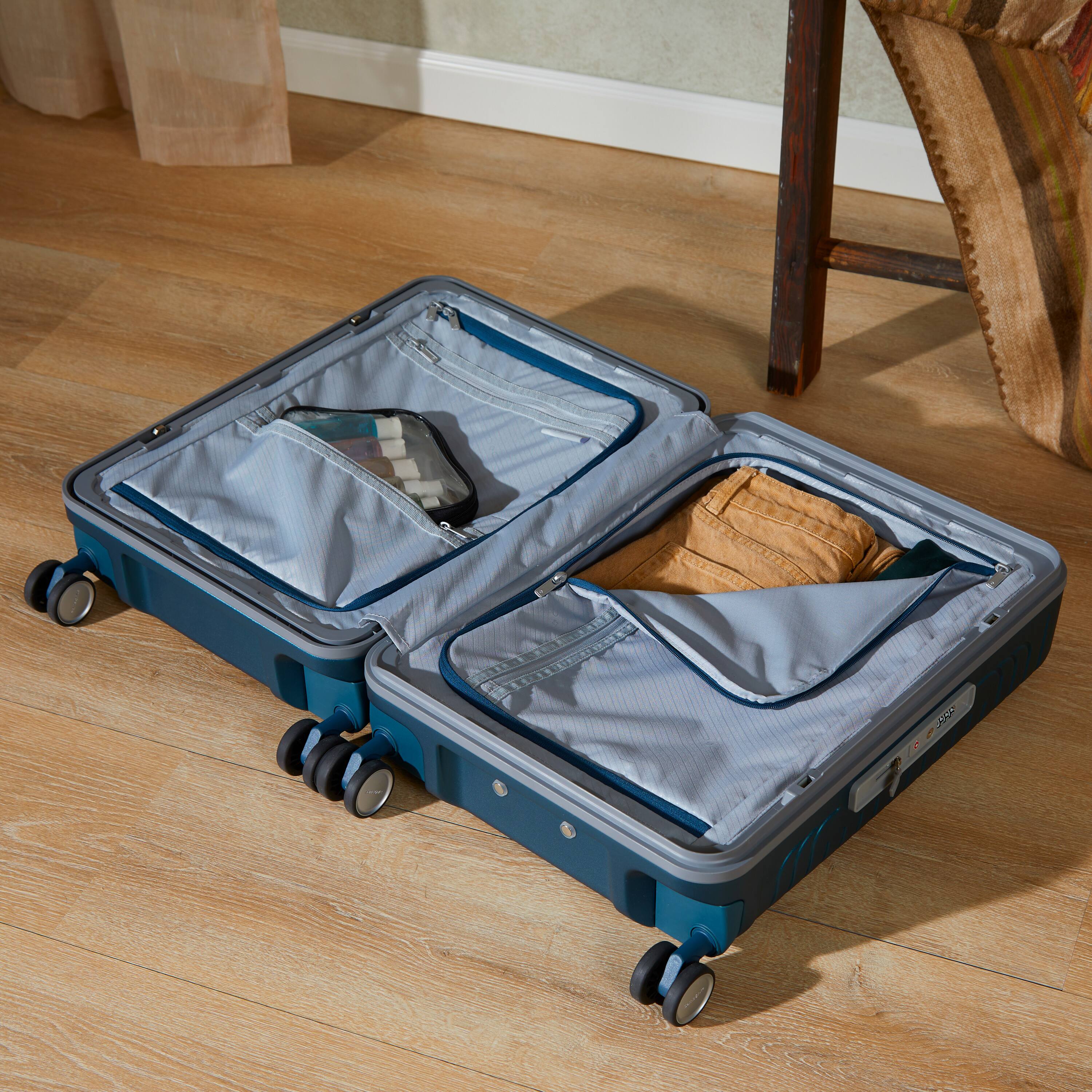 Alt View 4. Samsonite - Framelock Max Large Spinner Suitcase - Emerald Teal.