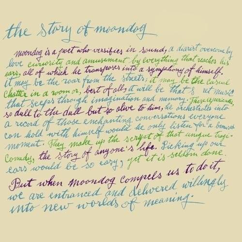 Moondog - Story Of Moondog  - VINYL LP