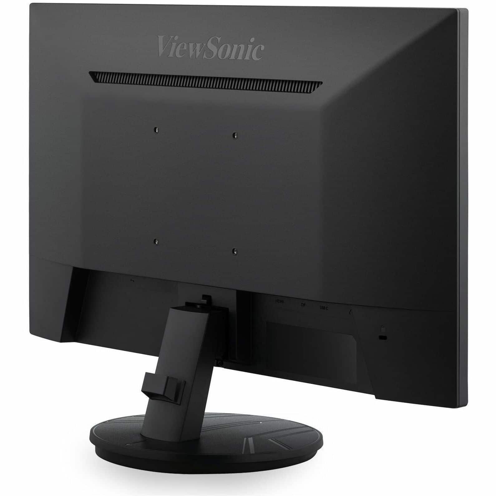 Alt View 17. ViewSonic - VX2416A 24" IPS LCD FHD 120Hz Gaming Monitor (USB-C, HDMI1.4, DP) - Black.