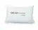 Front. Ghostbed - Faux Down Pillow - White.