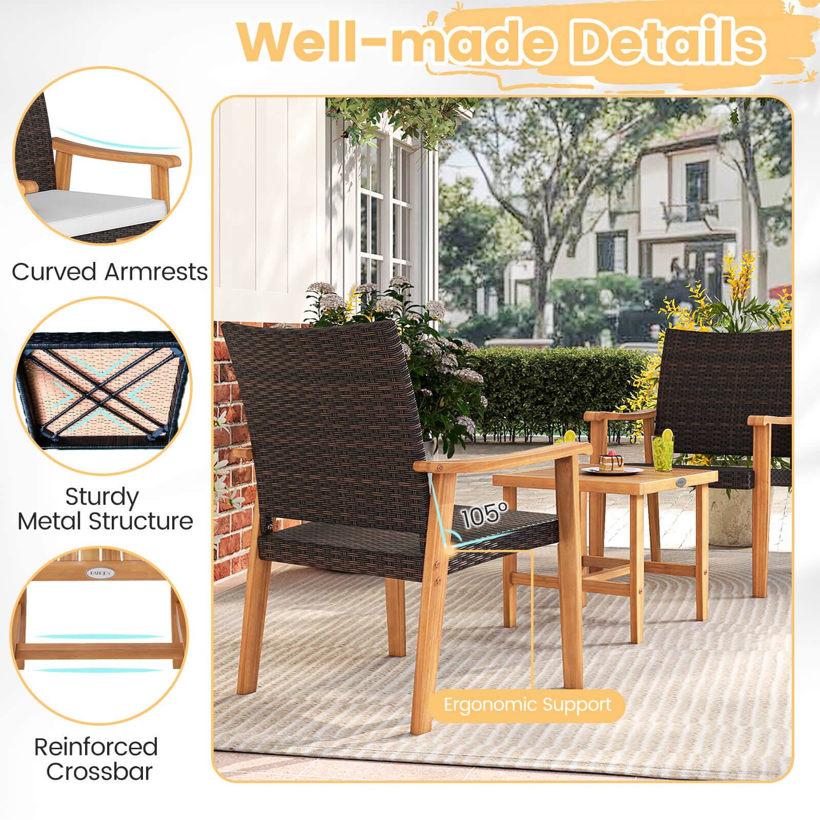 Well-made Details

- Curved Armrests
- Sturdy Metal Structure
- Reinforced Crossbar
- Ergonomic Support