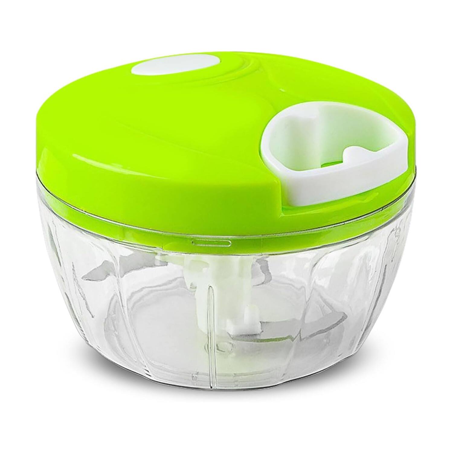 Giantpower - Hand Pull String Garlic Mincer Onion Cutter Vegetable Chopper - Green