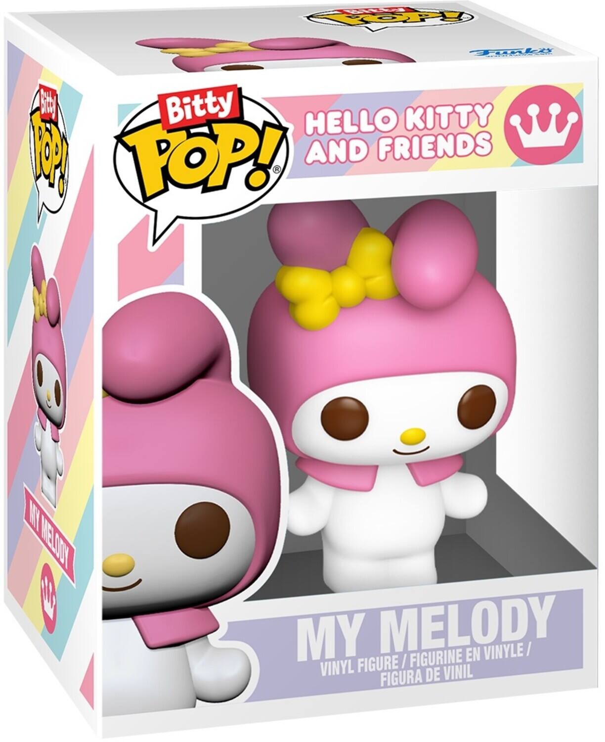 Bitty Pop!  
HELLO KITTY AND FRIENDS  
MY MELODY  
VINYL FIGURE / FIGURINE EN VINYLE / FIGURA DE VINIL