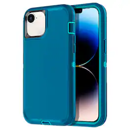 Entronix - Case Compatible with iPhone 17e - Triple-Layer Heavy Duty Protection - Teal
