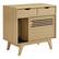 Angle. Modway - Render Cat Cabinet by Modway - Oak.