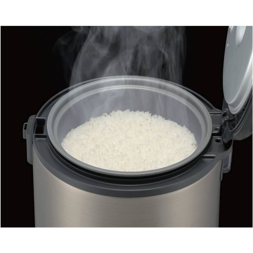 Alt View 2. Tiger - Tiger JNP-S15U Stainless Steel 8-Cup Conventional Rice Cooker (Urban Satin) - Stainless Steel.