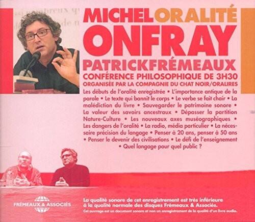 Onfray / Fremeaux - Oralite, Conference Philosophique   - COMPACT DISCS [CD] price history on PriceWatchPro