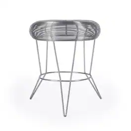 Butler Specialty - Allen Decorative Wire Side Table - Silver