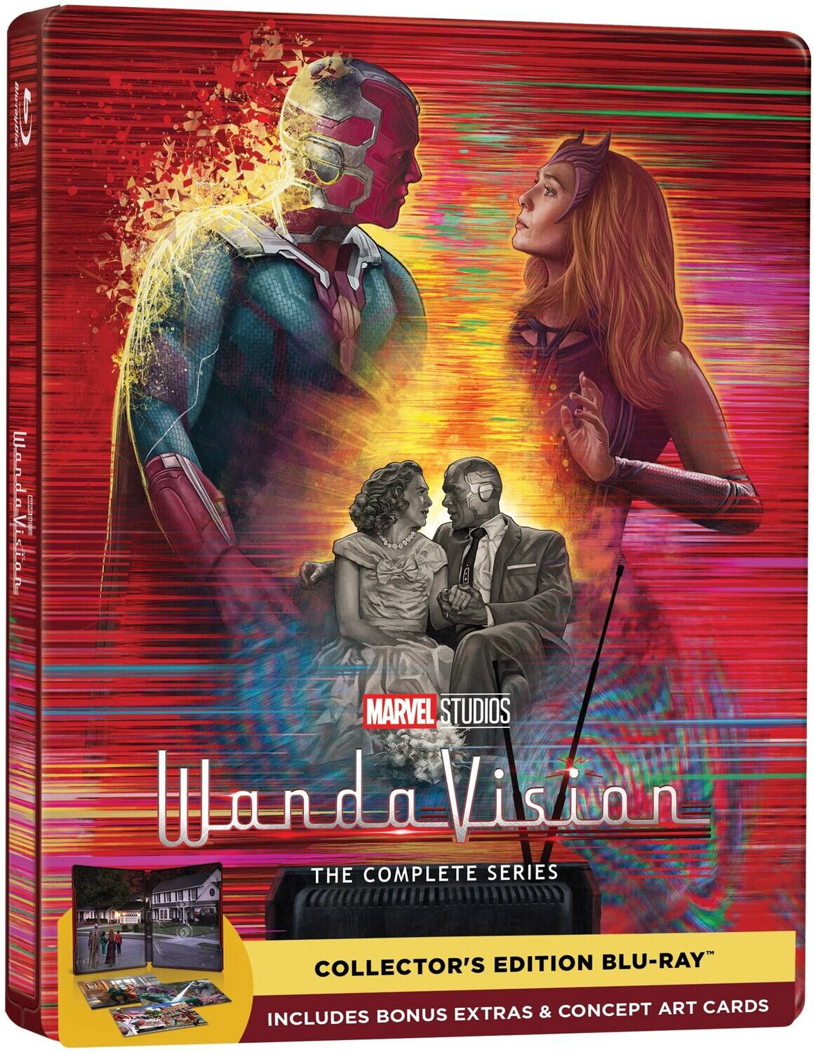 Alt View 1. WandaVision: The Complete Series (Steelbook)   - BLU-RAY.