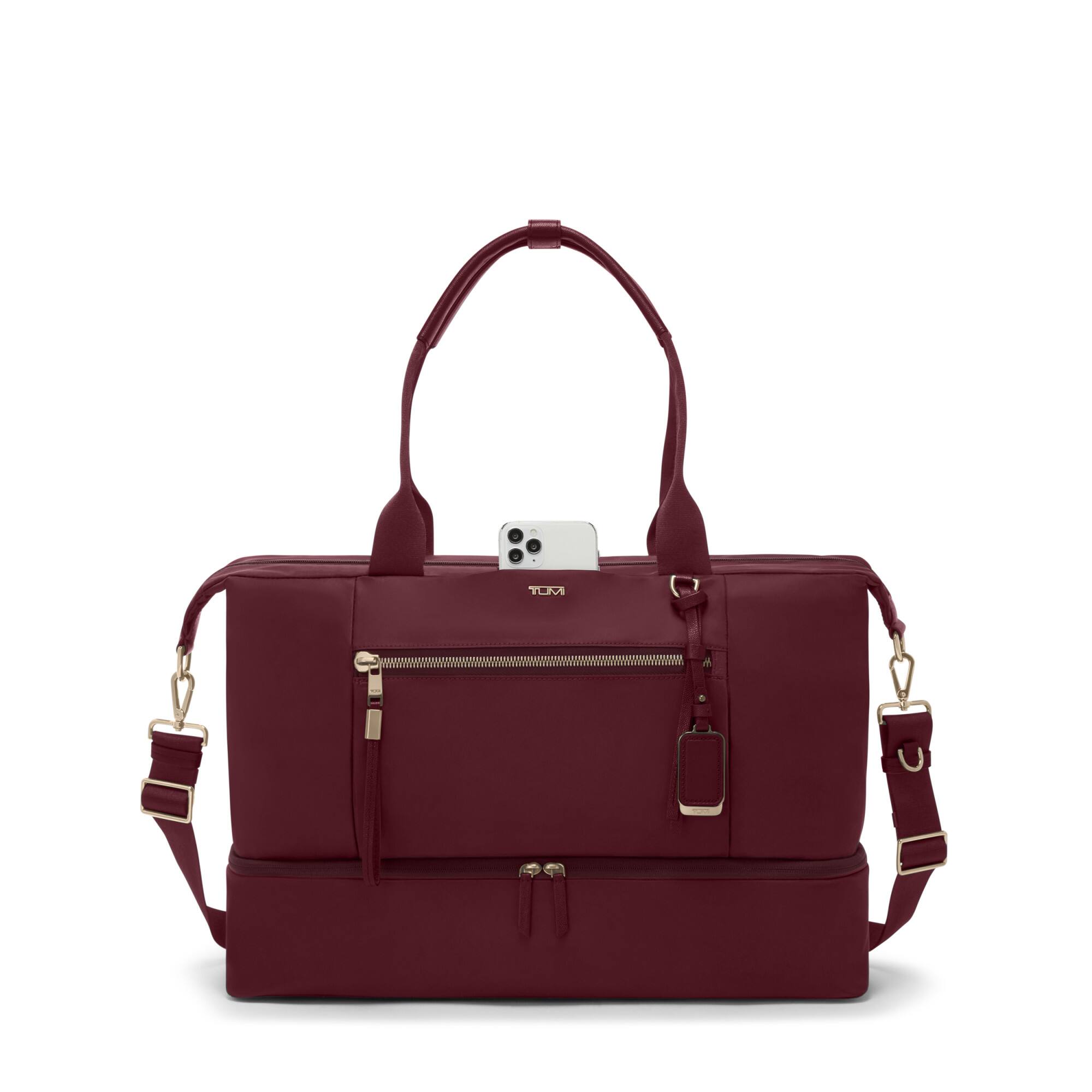 Back. TUMI - Voyageur Contine Weekender - Wine.