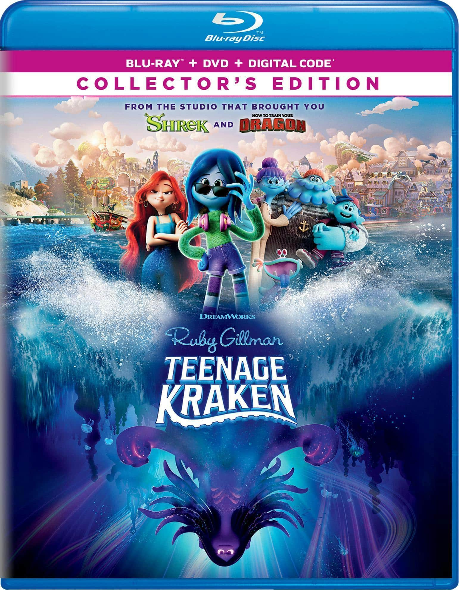 Front. Ruby Gillman, Teenage Kraken [Blu-ray].