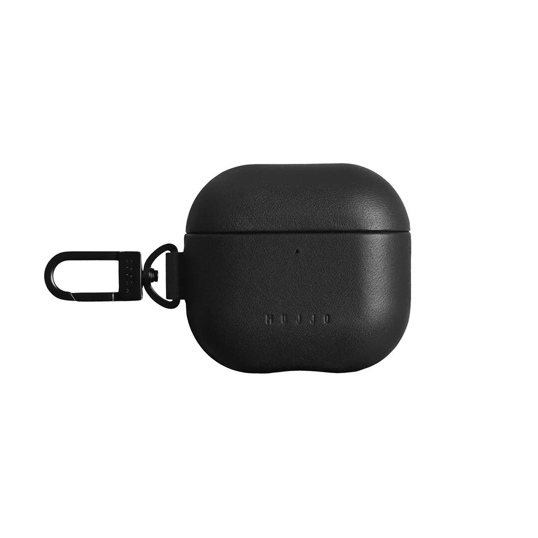 Front. Mujjo - Echelon Airpods 4 Case - Black.