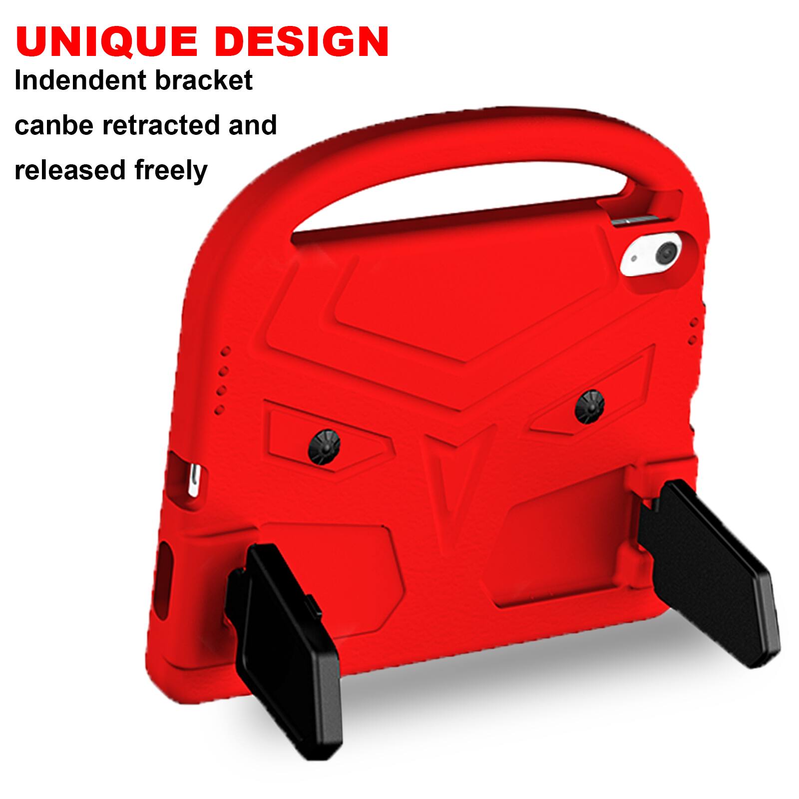 UNIQUE DESIGN  
Independent bracket can be retracted and released freely