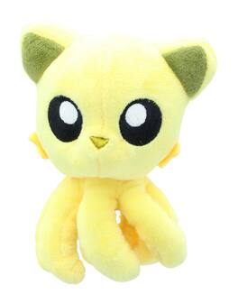Tentacle Kitty - Little Ones 4 Inch Plush - Yellow