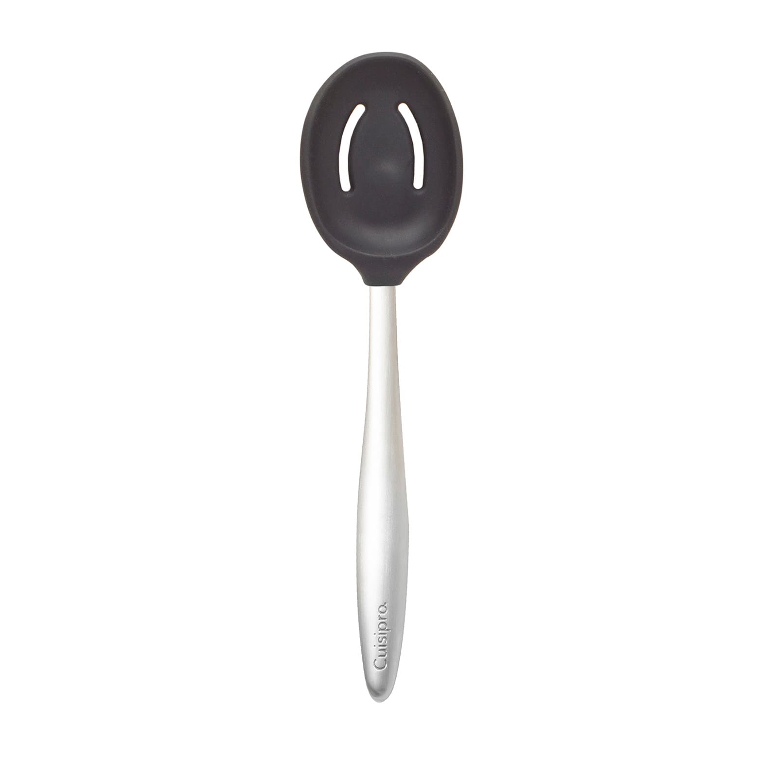 Cuisipro - 8-Inch Silicone Piccolo Slotted Spoon - Black price history on PriceWatchPro