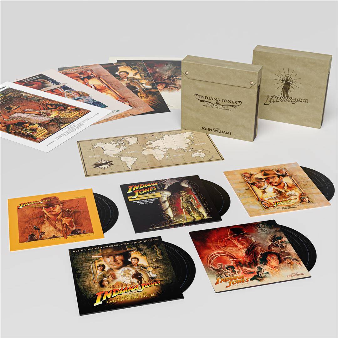 Front. Indiana Jones: The Complete Collection [10 LP Boxset] [LP].