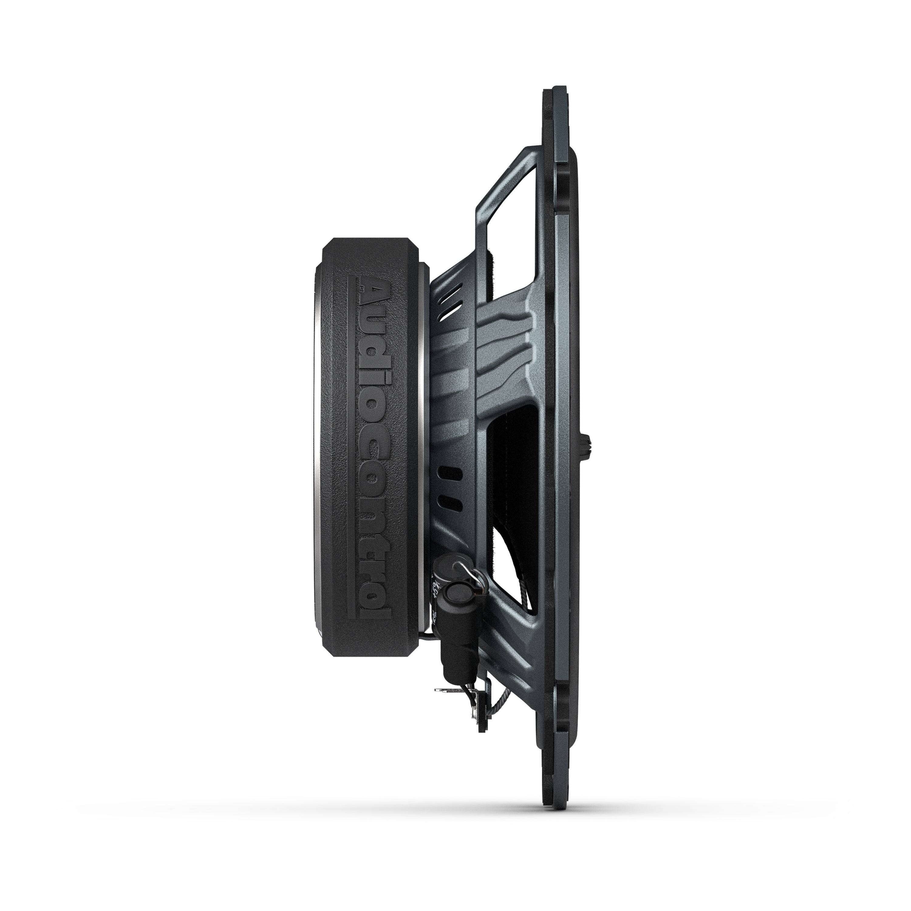 Alt View 2. AudioControl - Altitude Series 6.5" Coaxial Speakers with Precision-Molded Glass Fiber Cones (Pair) - Black.