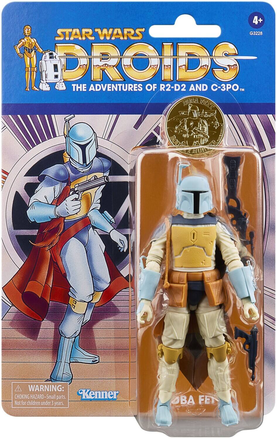 4+ STAR WARS G3228 DROIDS THE ADVENTURES OF R2-D2 AND C-3PO TM RESUNESL VE BOO 205 S R K R 40 : WARNING: CHOKING HAZARD-Small parts. Kenner Not for children under 3 years. OBA FET