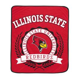 Pegasus - Illinois State Redbirds 50" x 60" University Crest Ultra Soft Blanket - Multicolor
