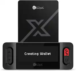 ELLIPAL - X Card – Air Gapped Crypto Cold Wallet with Starter Accessory Kit