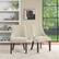 Alt View 14. OSP Home Furnishings - Leona Dining Chair 2-PK - Linen.