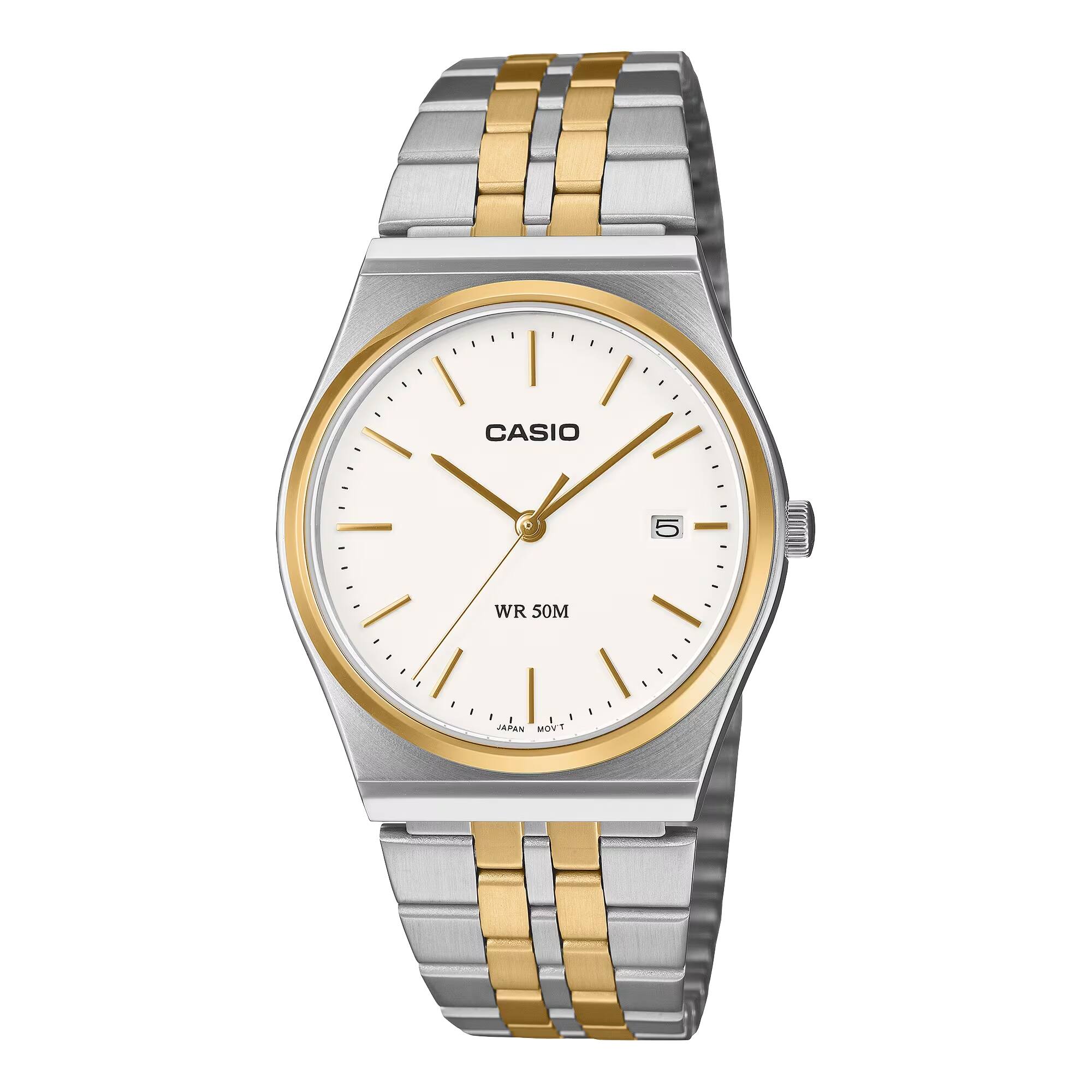 CASIO  
WR 50M  
JAPAN MOVT