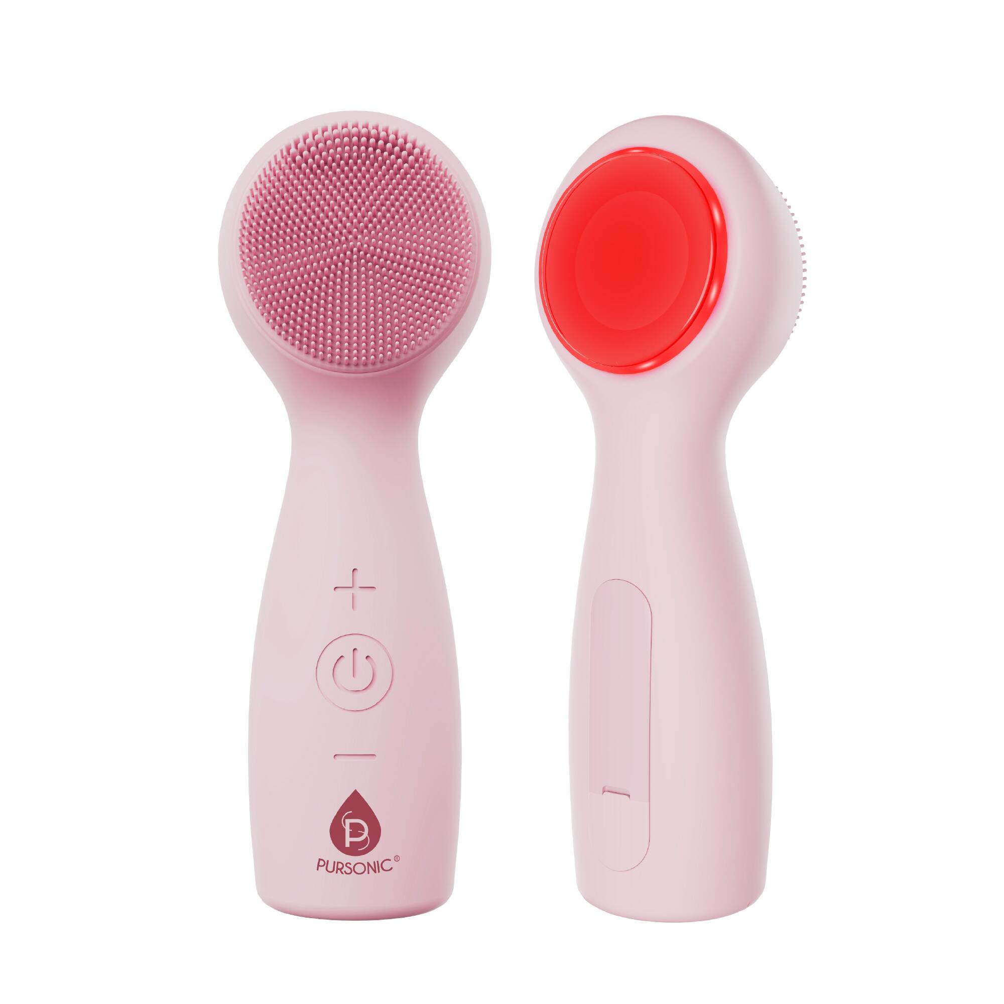 Back. Pursonic - 3-in-1 Sonic Facial Cleanser with Heated Jade & 7-Color LED Light Therapy – Pursonic Radiance Device.