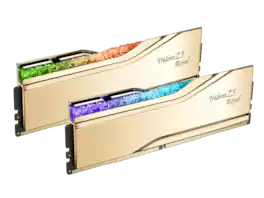 G.SKILL - Trident Z5 Royal 32GB DDR5 6400MHz RAM (2x16GB) PC5-51200 - Gold
