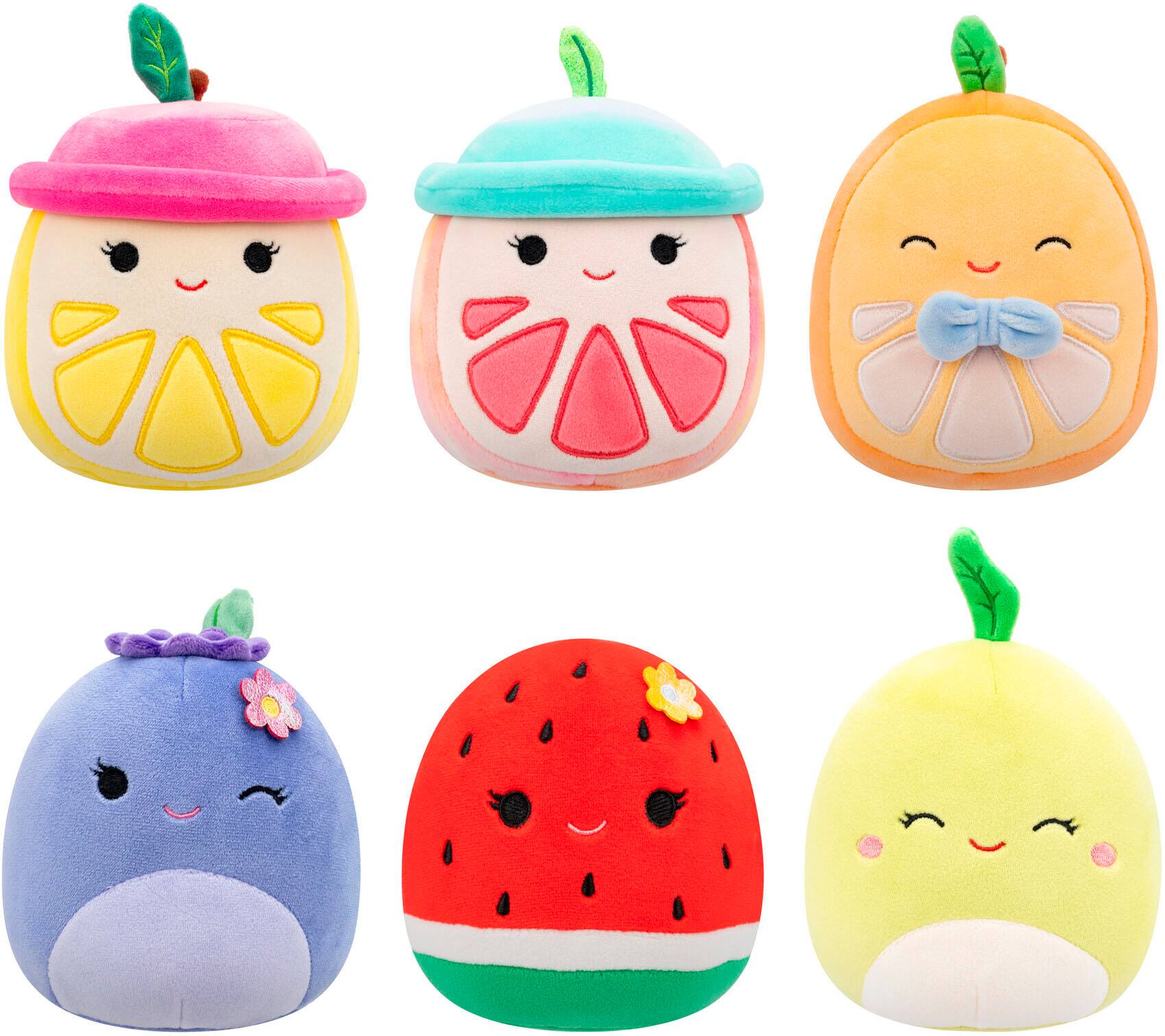 Angle. Jazwares - Squishmallows Original 5" Plush - Scented Fruit - Mystery Bag - Styles May Vary.
