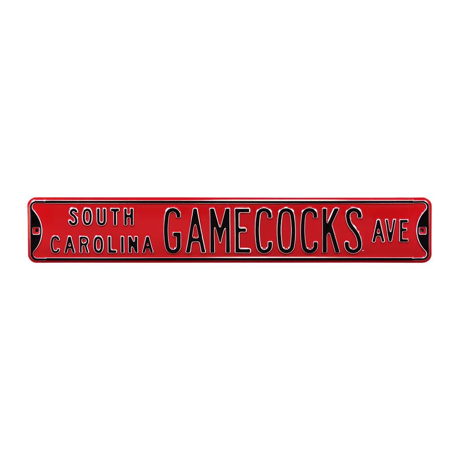 South Carolina Gamecocks Metal Street Sign – 24x5 Inches – Gamecocks Blvd
