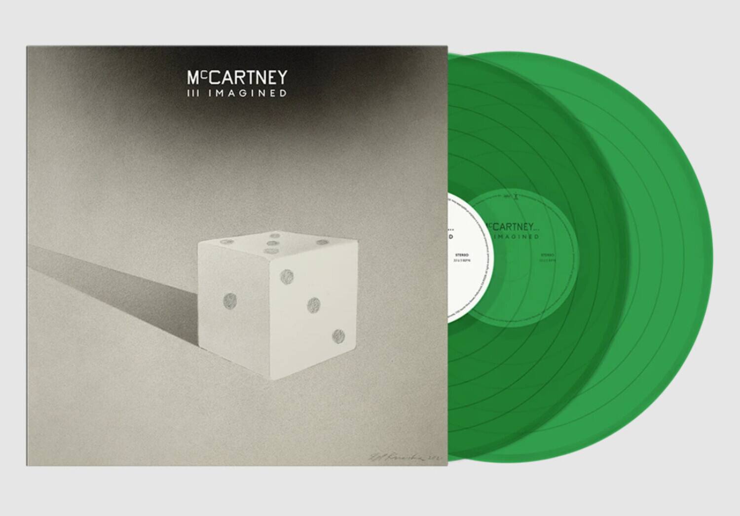Paul McCartney - McCartney III Imagined - Clear Green Colored Vinyl - VINYL LP